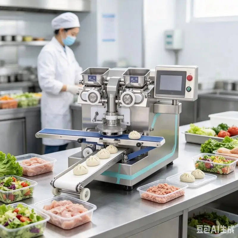 Stuffing Encrusting Machine Food Processing Machine Customized Filling Forming Equipment For Bakery Factory