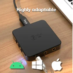 HiBy FD3 Type C USB DAC Headphone Amplifier Audio HiFi ES9038Q2M DSD512 MQA 2.5 3.5 4 Jack Earphone For Win10 Android iOS Mac PC