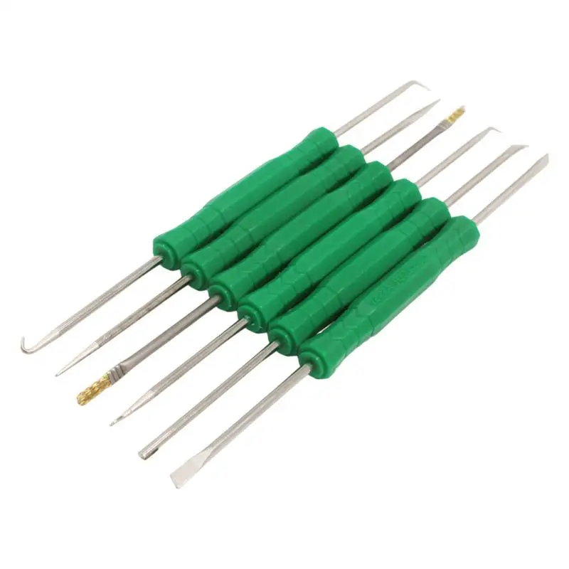 Solder Assist Tool 6 Pieces Heating Soldering Kit Heating Welding Tool Repair Auxiliary Tool Professional PCB Assist Tool For