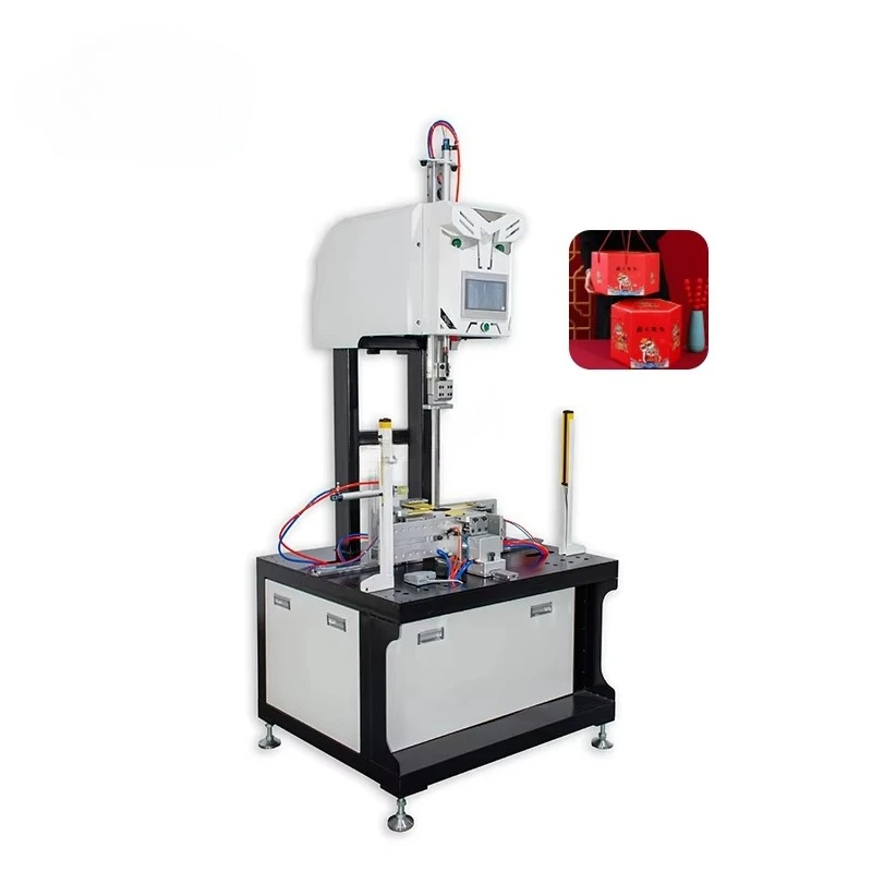 Automatic Special-Shape Rigid Box Machine Edge Folding Wrapping Machine Rigid Box Machine for Gift Perfume Box