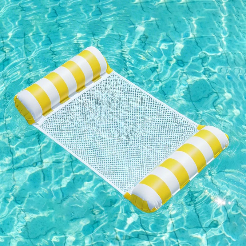 Faltbare schwimmende Frucht-Hängematte, aufblasbarer Wasserliegestuhl, Sommer-Schwimmbad-Wasserhängematte