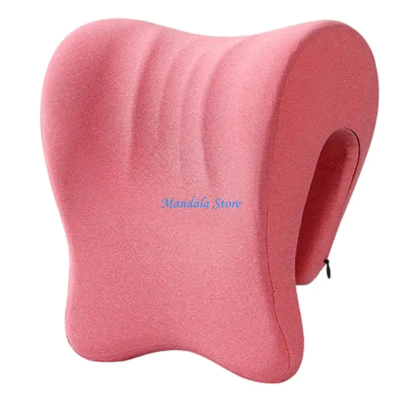 U2JC Memory Foam Neck Support Headrest Attachment For Office Desk Chair Breathable Ergonomic Desk Napping Pillow with Cover