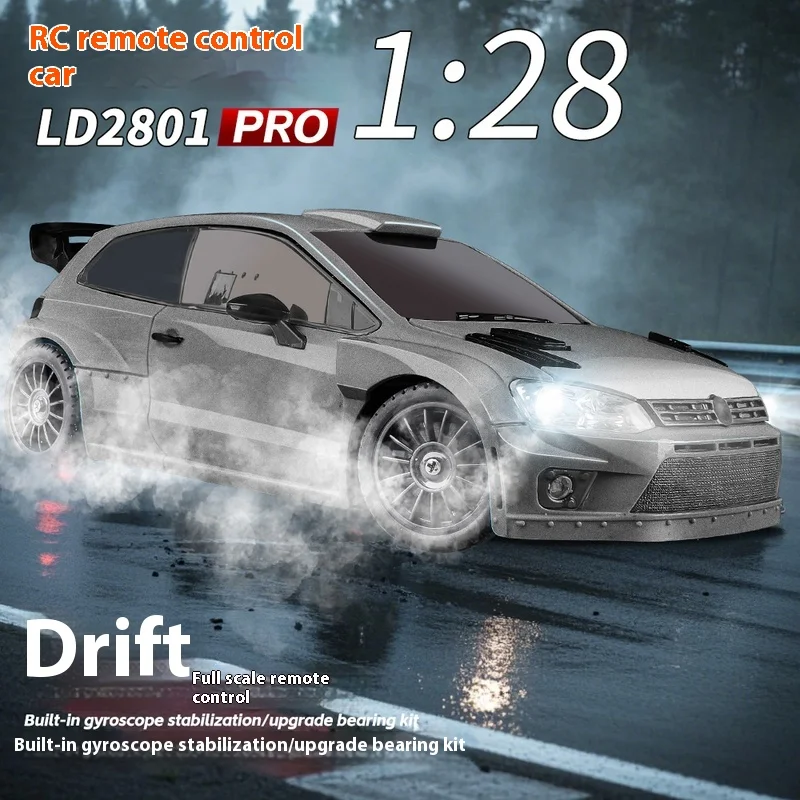 2025 新しい男の子のおもちゃ Rc ドリフトカー LD2801Pro ジャイロスコープ 1:28 フルプロポーション 4WD 2.4 グラムリモートコントロール車のおもちゃ大人のため