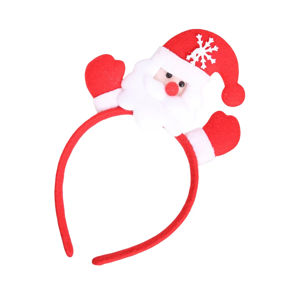 

Christmas Headband Non-deformable LED Christmas Hair Band Lighted One Size Fits Most Party Hat Hair Band Accessories