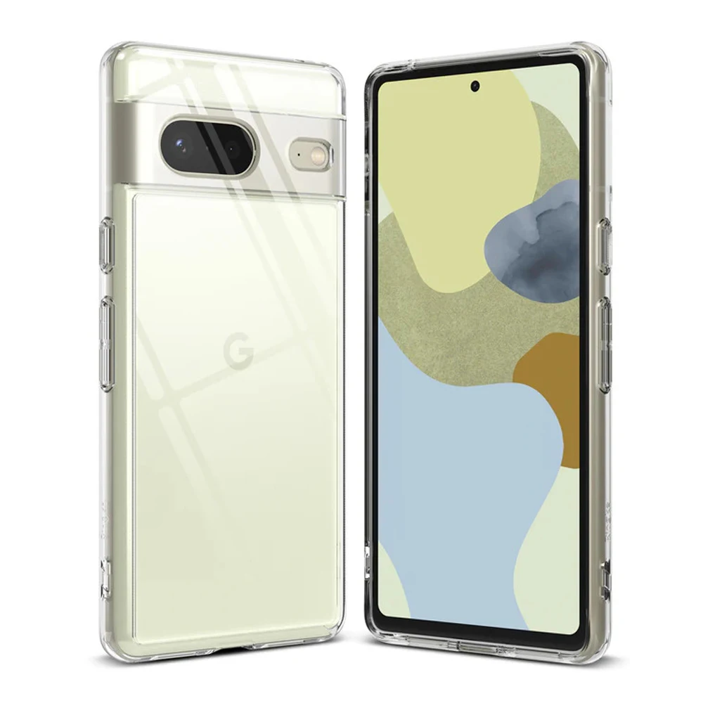 Ringke Fusion for Google Pixel 7 (2022) case Soft Tpu Frame and Transparent Hard Polycarbonate Back Hybrid Cover