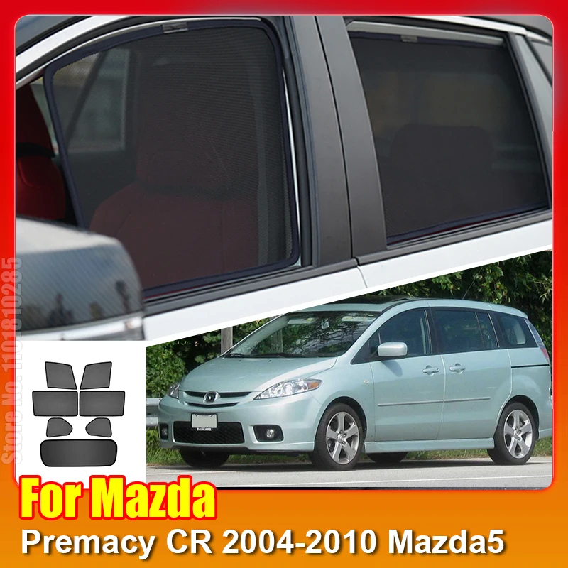 

Автомобильный Магнитный солнцезащитный козырек для Mazda Premacy CR 2004-2010 Mazda5, передняя ветровая занавеска, задний козырек