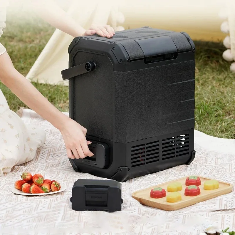 Cool on The Go Car Fridge 12/24V DC Portable Freezer (11-Quart/10L) for RVs, Trucks, Vans, Camping, and Sailboats