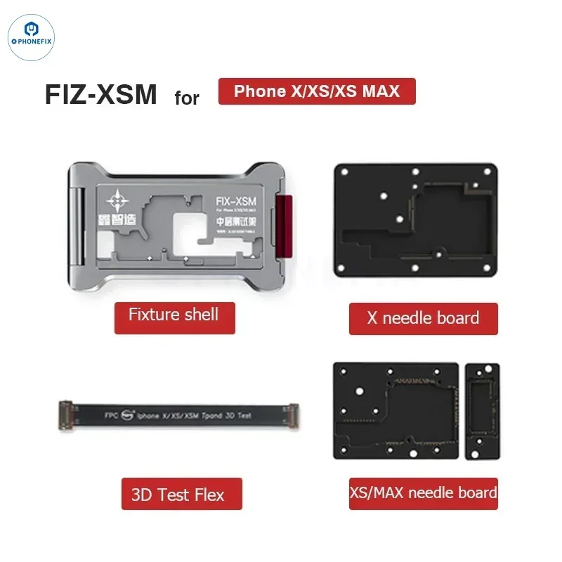 Accesorio de prueba de placa base XZZ iSocket para iPhoneXS XR XSMAX 11 12 13 14 15 16 Pro max/mini /Plus herramienta de prueba en capas de placa base