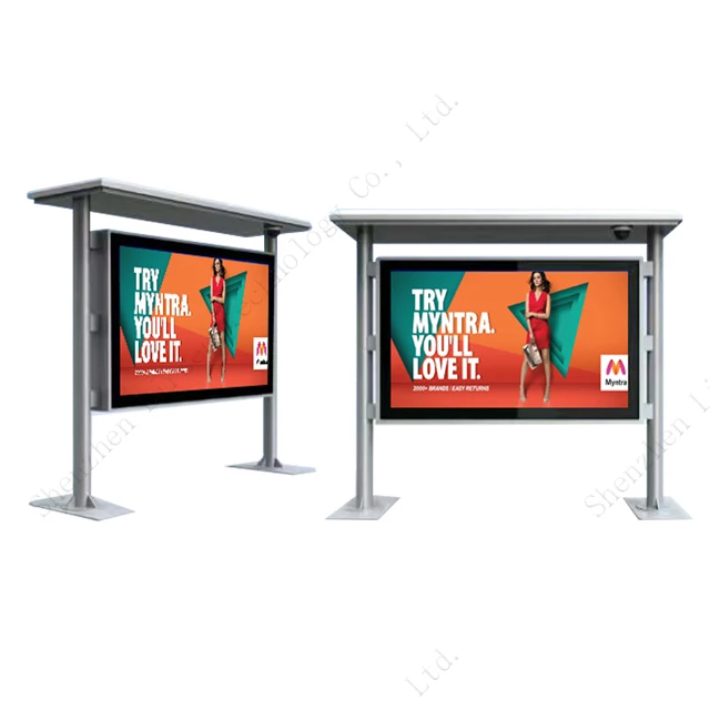 Customized  Touch Kiosk New Lcd Led  Screen Outdoor  Sunligh Read Lcd  Touch Screen Lcd Tv Advertising Display Ad Display