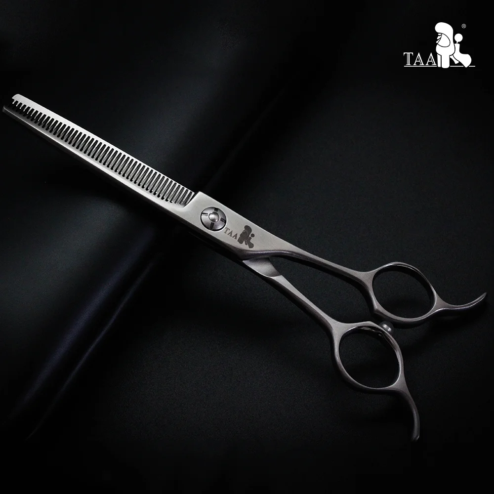 Imagem -02 - Taa-professional Grooming Scissors para Pet Liga de Aço Tesoura Serrilhada para Cão Tesoura Desbaste