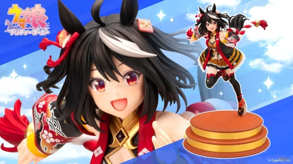 

【MT】KOTOBUKIYA Pretty Derby Kitasan Black Shining Handsome Girl Driven By Approaching Passion 1/7 Scale Anime Figure