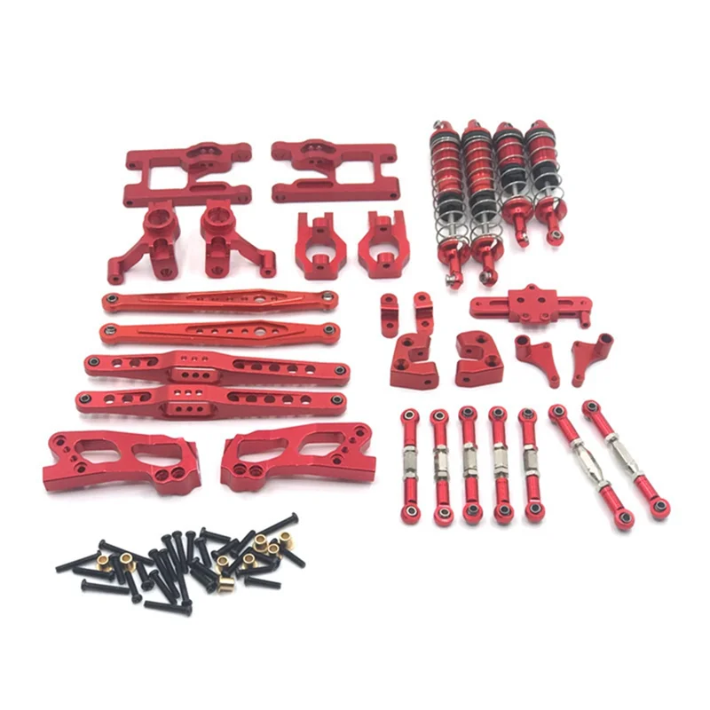 

For Weili 12427 12428 12423 Feiyue Remote Control Car Spare Parts Metal Upgrade And Modification 12-Piece Set-Y41A