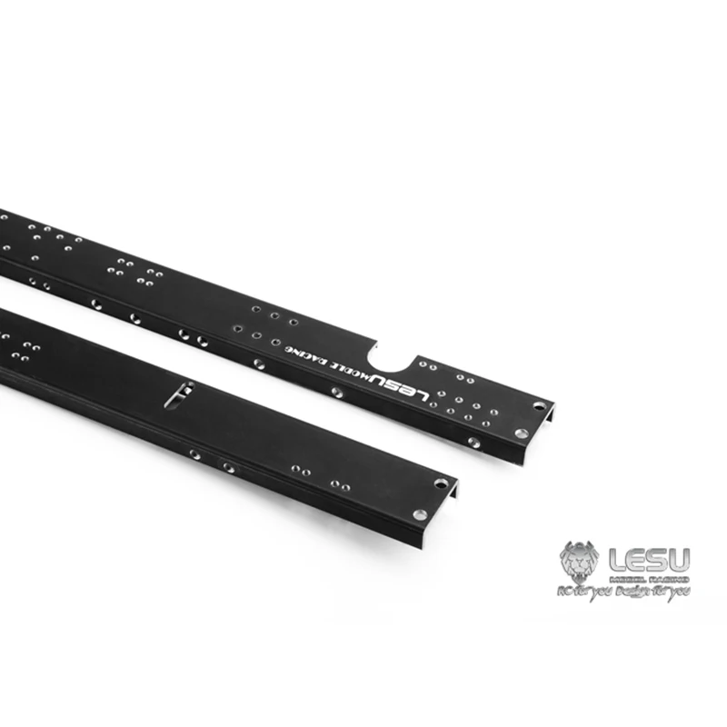 LESU 1/14 Flatbed Truck Chassis Rail Set For Hino700 RC 6*4 Tractor Truck Radio Control Toys Van Car Metal Chassis Frame TH02365