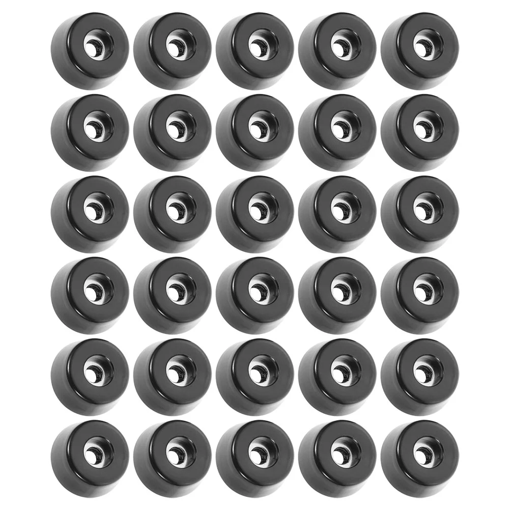 

30 Pcs Cutting Board Rubber Feet Angle Beveled Washers Chair Gasket Legs Office