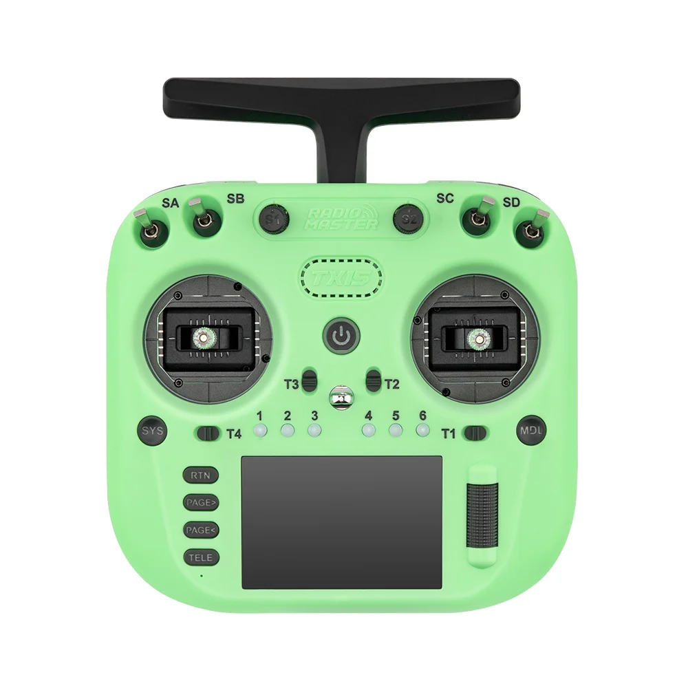 Radiomaster TX15 16ch 3.5inch IPS Touchscreen V5.0 Hall Gimbals Radio Controller ELRS FCC/LBT Built-in Gyro Microphone