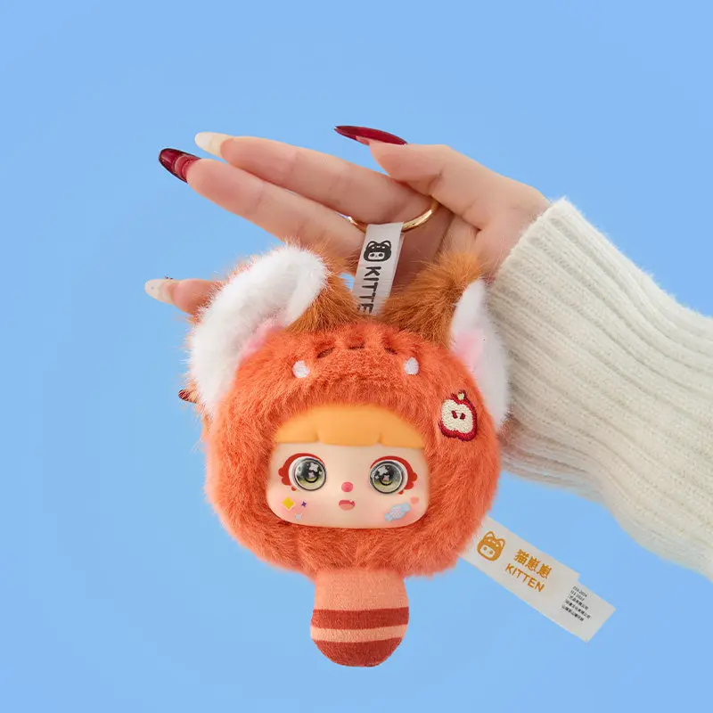 

Серия «Котенок, научно-исследовательский институт животных», слепая коробка, модная игрушка, милая плюшевая кукла, брелок для ключей, сумка, очаровательный подарок для девочек и женщин