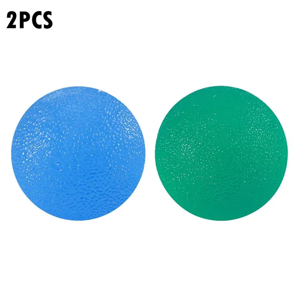 Silicone Hand Grip Ball Hand Rehabilitation Training High Grip Heavy Exerciser Gym Men Finger Ball Strength Fitness Elastic E7f7