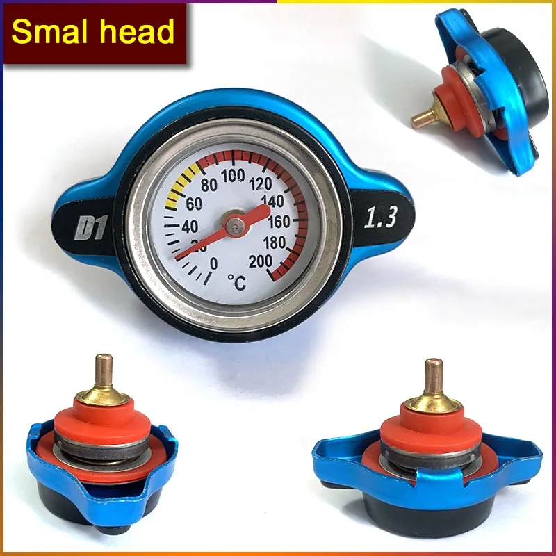 Gauge Radiator Cap For Car Motorcycle Racing refit 0.9/1.1/1.3/1.8bar Small Head and Big Head Tank Cover Thermostatic