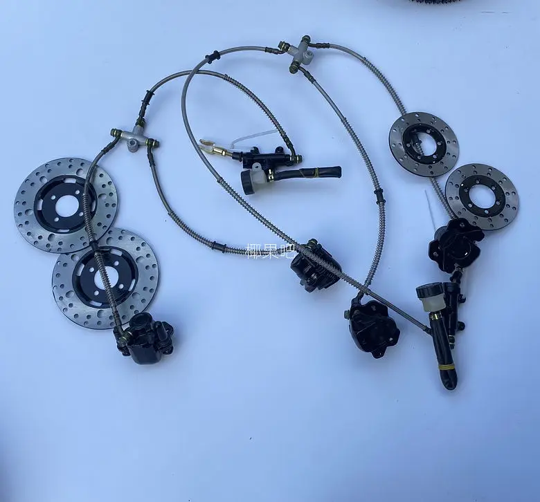 

Modified kart accessories, big bull beach car shaft drive rear axle one-to-two foot brakes with disc brake