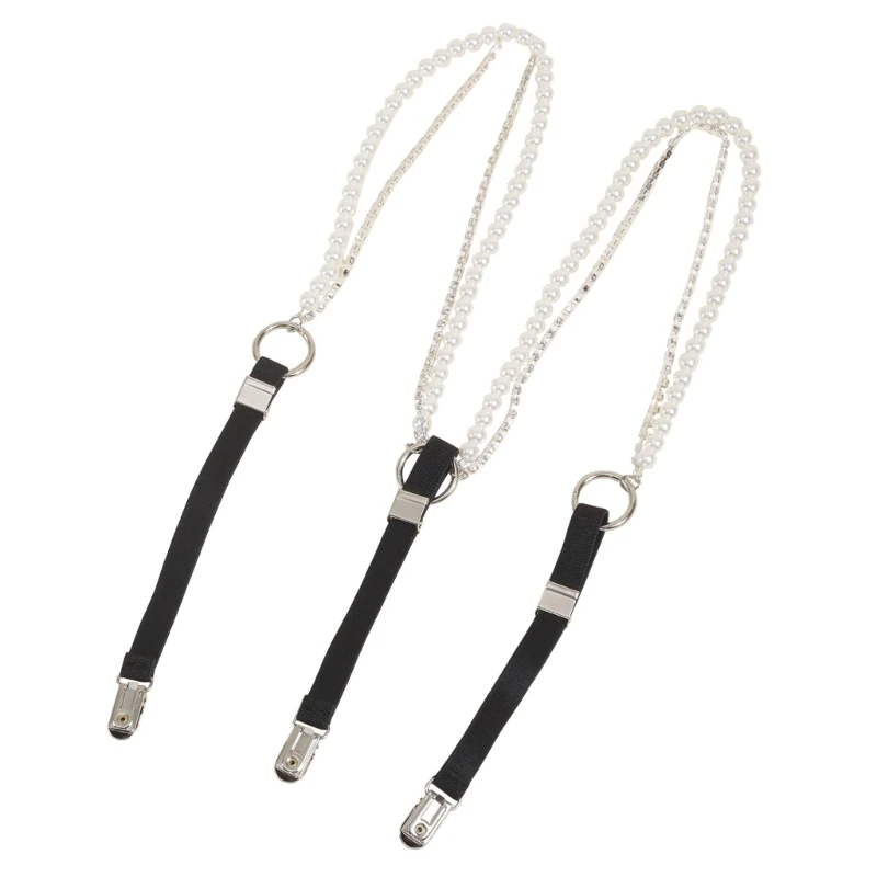 Suspensórios sexy pérolas suspensórios perfeitos para ocasiões casuais