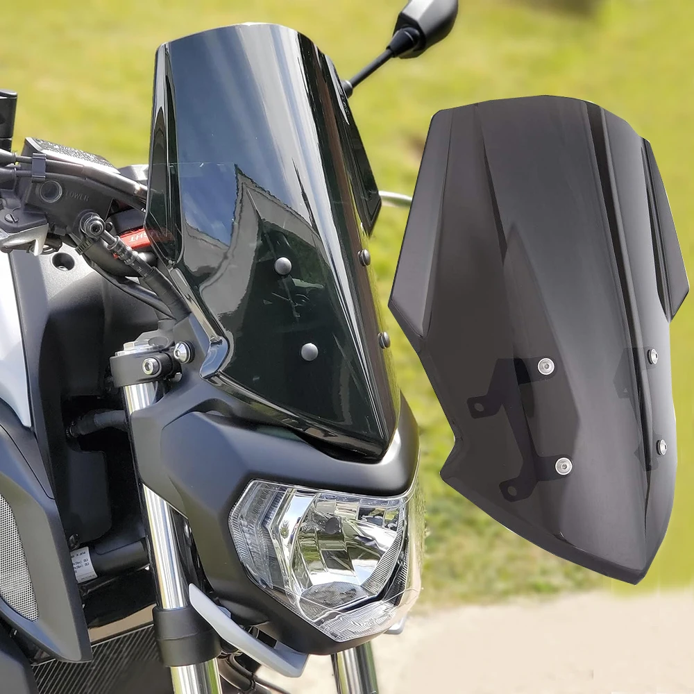 

Ветровое стекло для мотоцикла Yamaha FZ07 2018 2019 2020 MT07 аксессуары Новинка