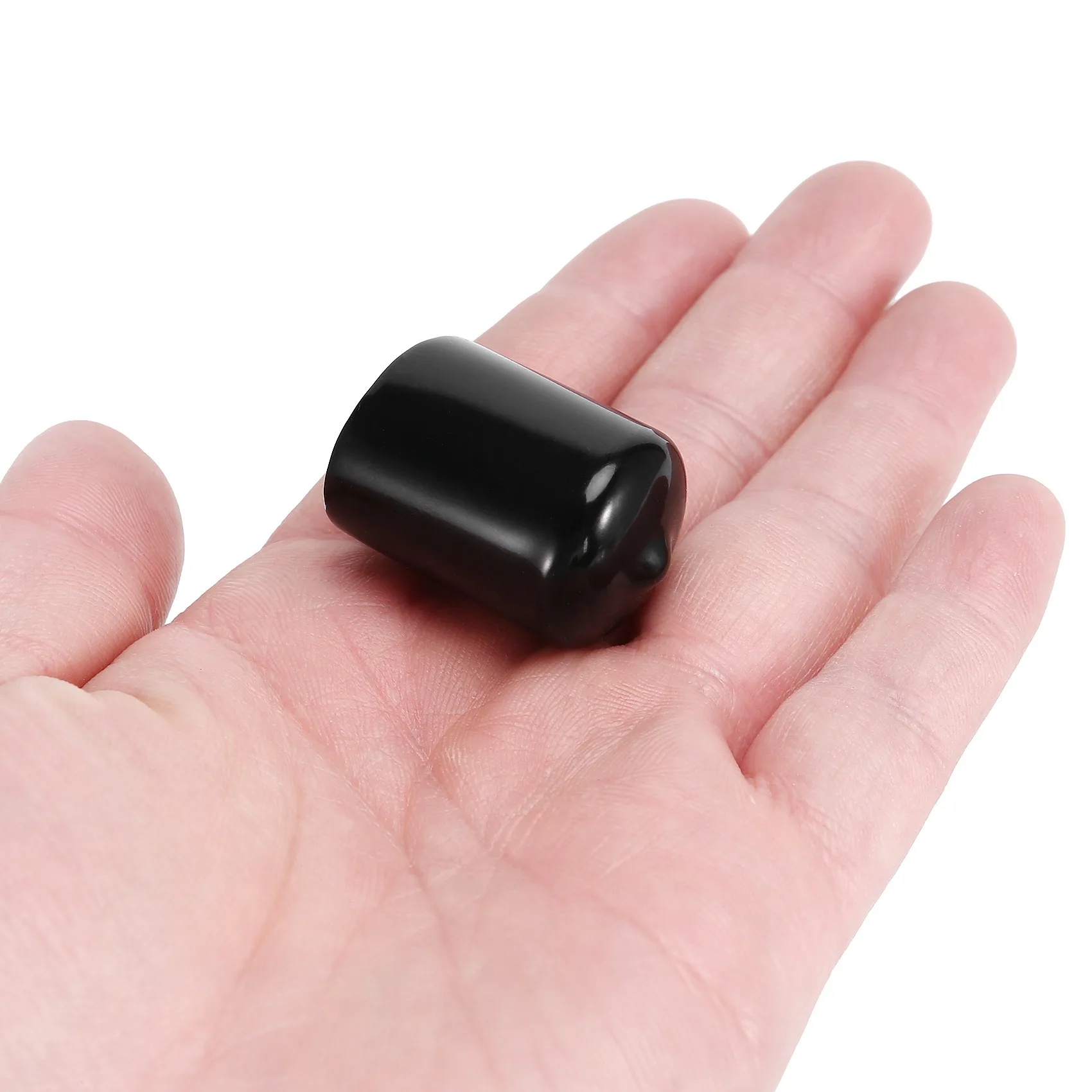 Vinyl Elastic End Cap Bolts Screws Rubber Thread Protection Safety Caps 9 Sizes 2/25 To 4/5 Inches-ABHG