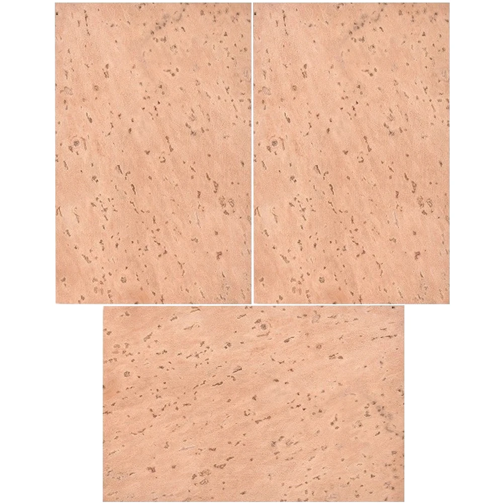 

3pcs Saxophone Neck Cork Sheets Soprano Tenor Alto Durable Soft Reusable Self-Adhesive Sealing Noise Resistant Abrasion Proof