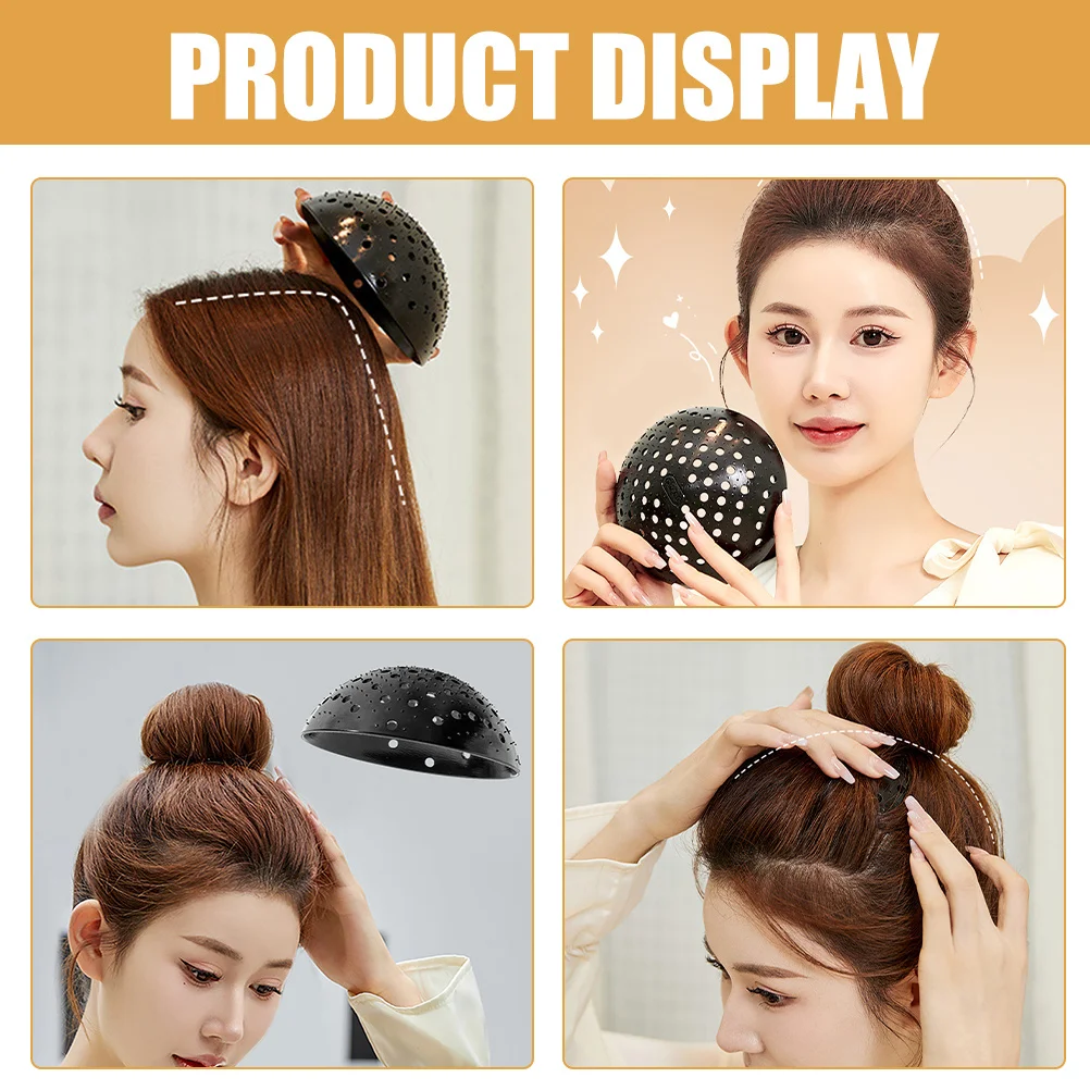 Силиконовые подушечки для объема волос, невидимый аксессуар для укладки для женщин, увеличивающие рост и объем, подушечки для волос