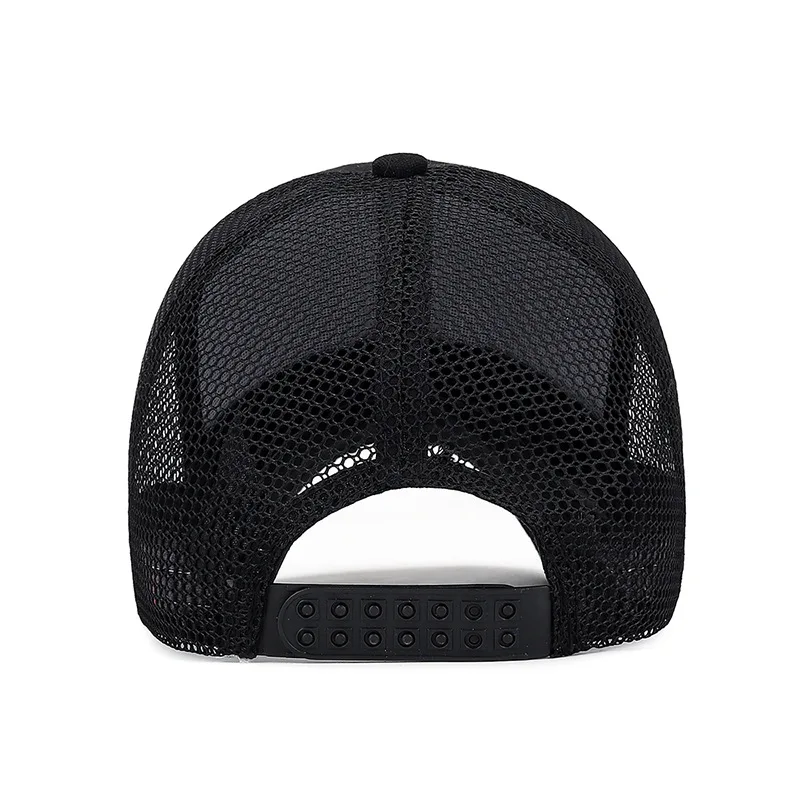 Summer Mesh Baseball Cap Breathable Sun Visor Net Cap Men Trucker Hats Casquette Sunhat Outdoor Hip Hop Hats Snapback Cap