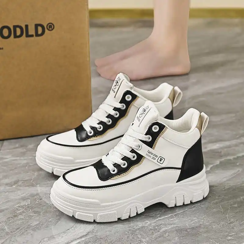 

Кроссовки женские высокие, для скейтбординга, черные, для гольфа, тренировок, спорта, тенниса, мужские, высокотехнологичные, новинки