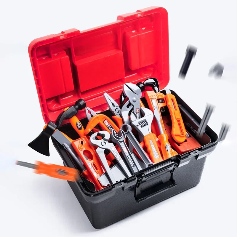 Ensemble d'outils pour enfants avec perceuse à jouet électrique, jouet électrique pour enfants, Kit d'outils de jeu de simulation pour garçons et filles, éducation, apprentissage Montessori