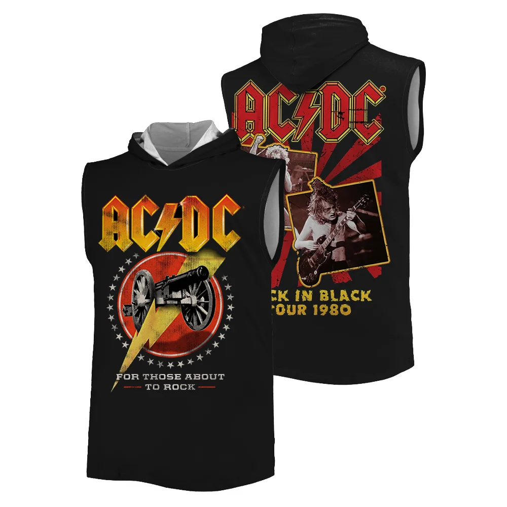 Спортивный хайтек жилет AC/DC, дышащий и быстро сохнет