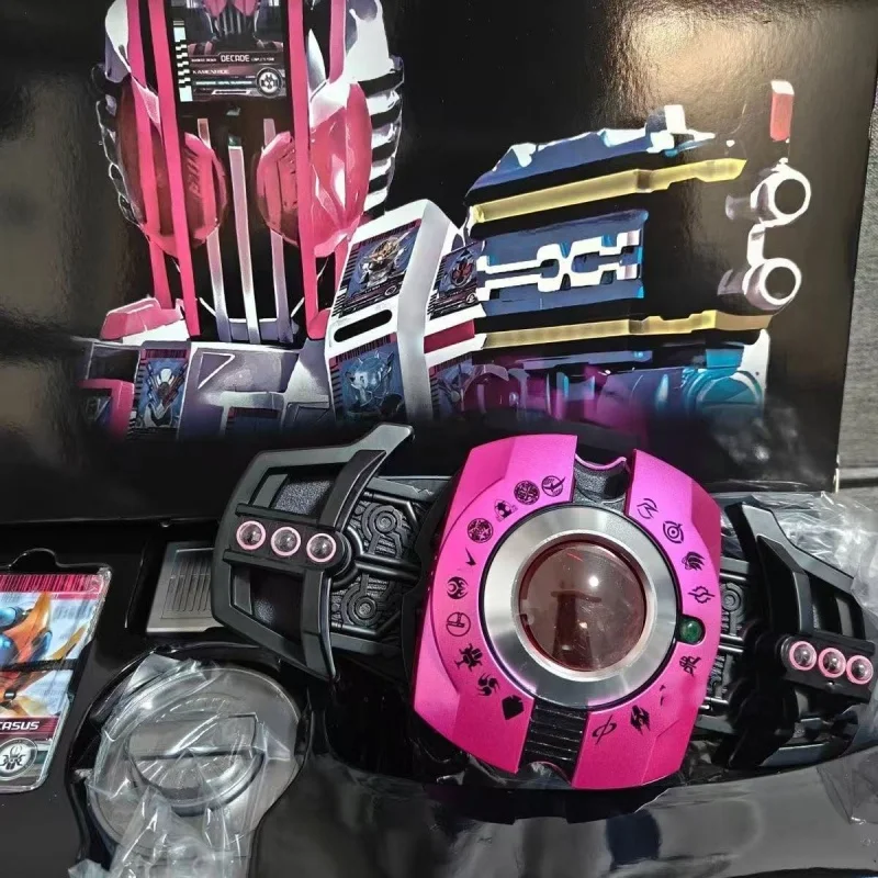In Stock Kamen Rider Decade Csm 8.0 Pink Touch Screen Driver Belt Linkable Henshin Prop For Anime Cosplay Collection