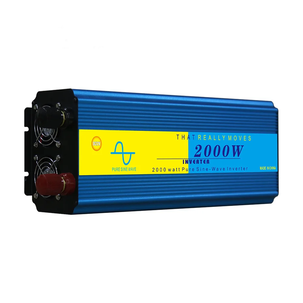 2000W 12/24V To 110/220V Inverter with Charging and UPS Conversion Function