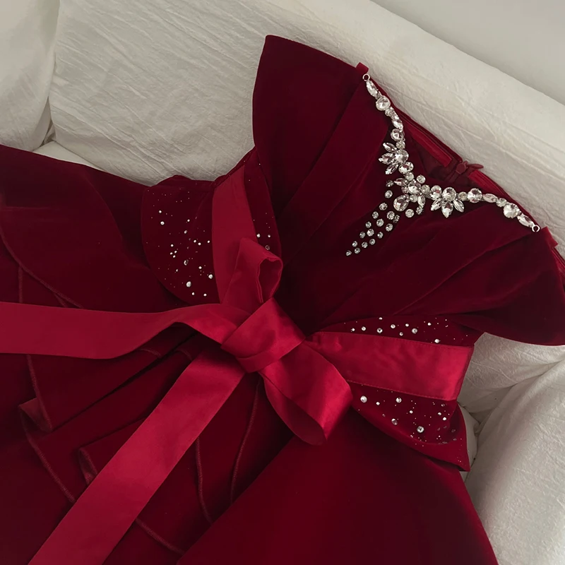 Fora do ombro mini vestido feminino vintage cintura elegante sem mangas vestidos femininos primavera uma linha casual retro vestido de baile