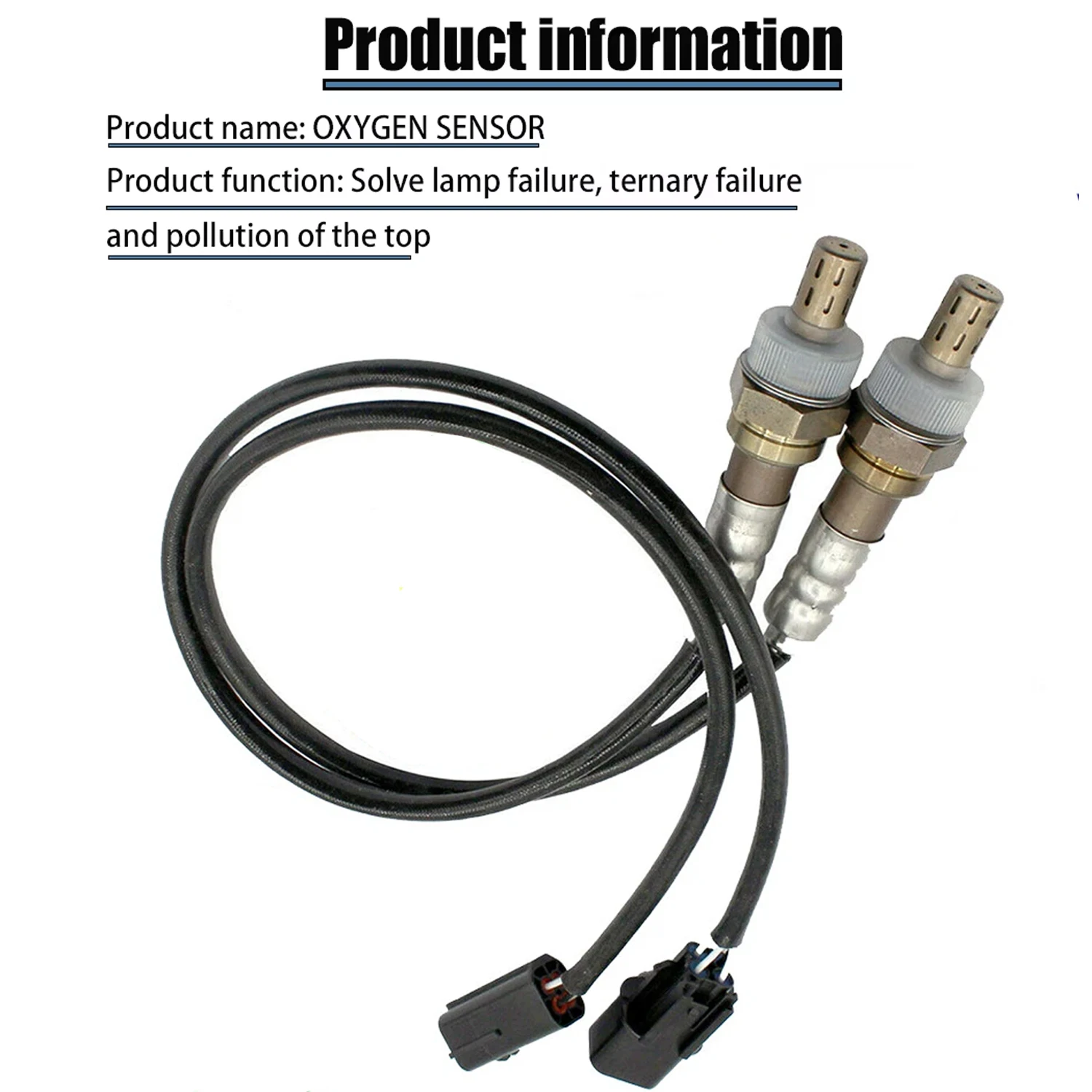 2 ชิ้นด้านหน้าด้านหลังออกซิเจน O2 Sensor สําหรับ 2006 2007 2008 Chevrolet Aveo Aveo5 Pontiac Wave Suzuki Swift + 2006 2007 Pontiac Wave5 1.6L