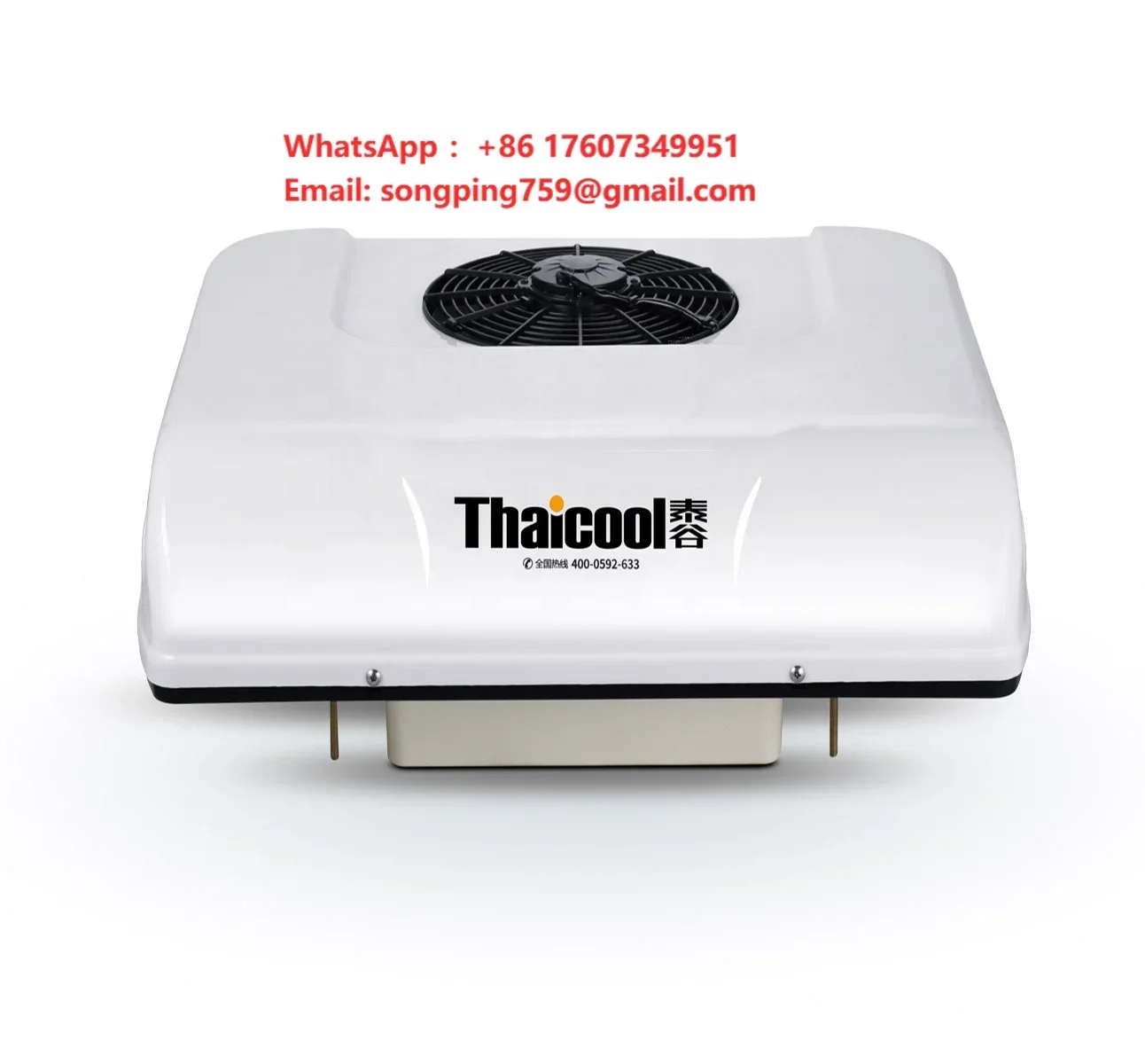 12v Rooftop Parking Cooler Air Conditioning Portable Mini Truck Rv Van 24V Car Air Conditioner