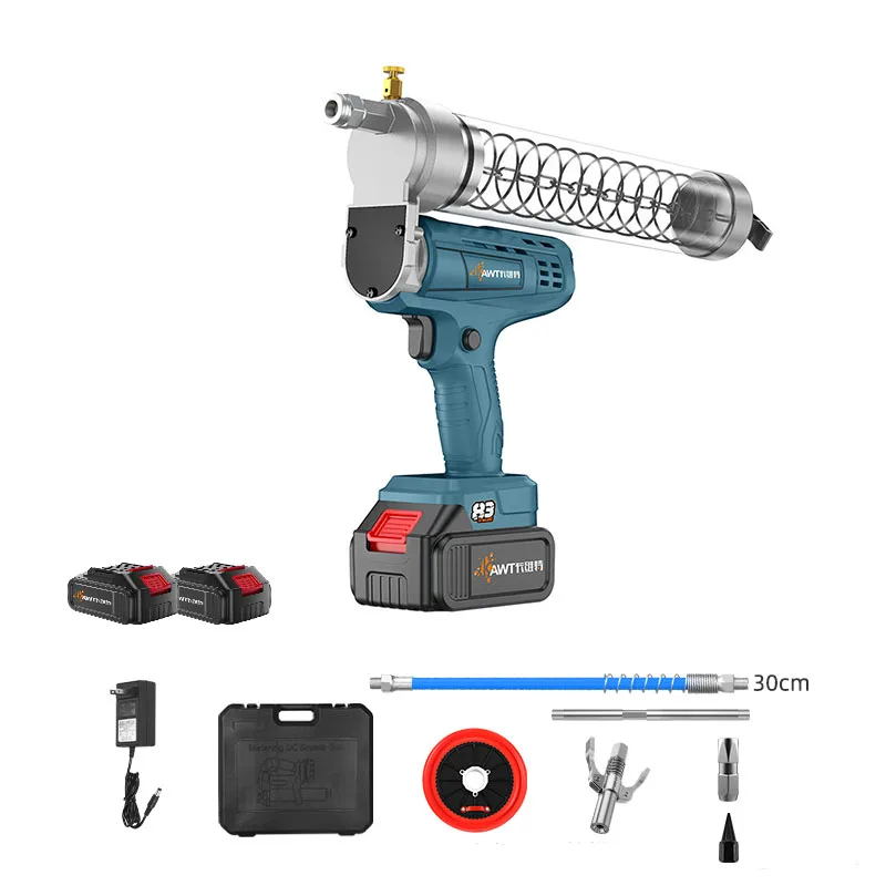 Cavitt Factory Price High Performance Dual Purpose Electric Grease Gun Two 5 2AH Lithium Batteries XIER-LBG07 5PIAI