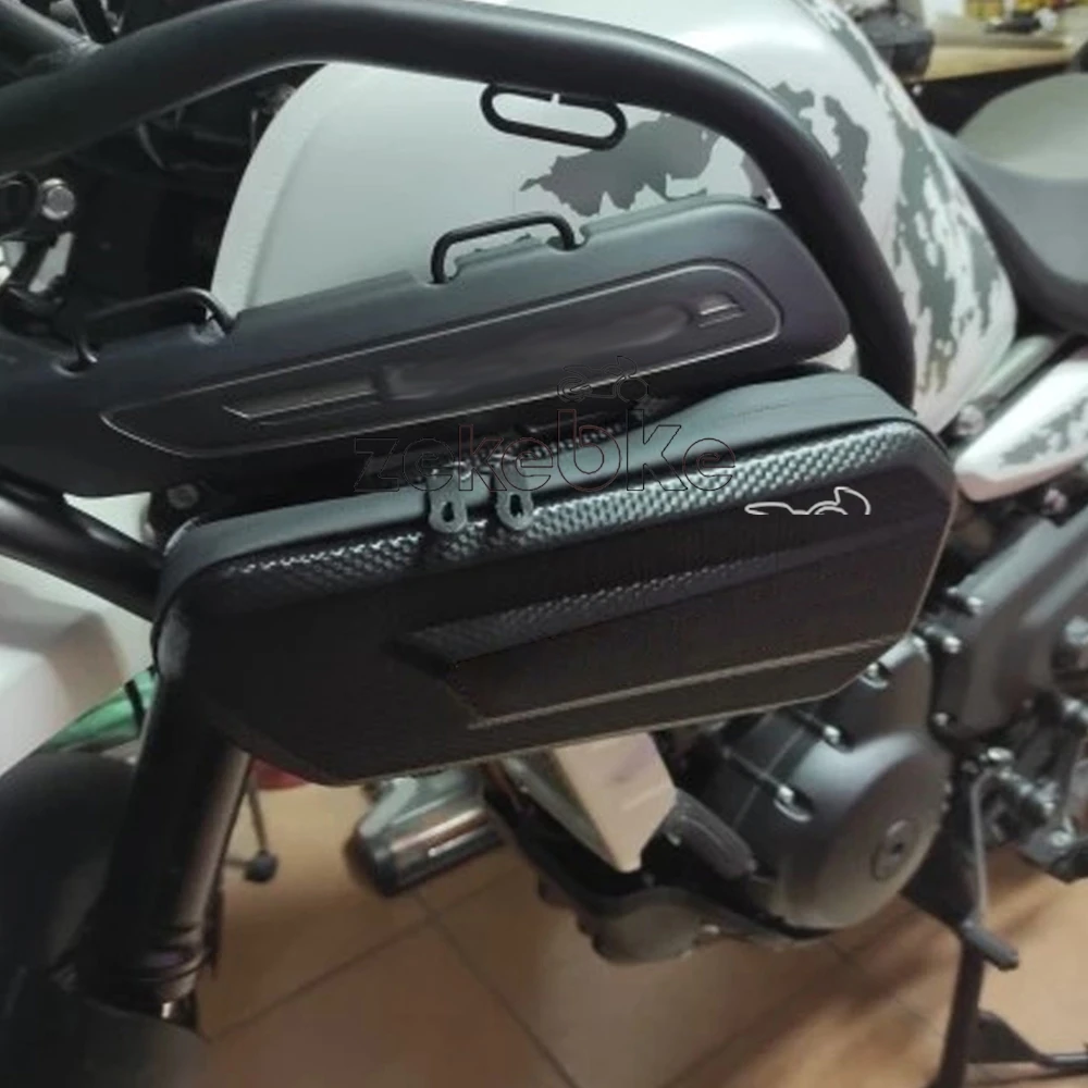For BMW F800GT F800R F800S F800ST F850GS F850 GS ADV G650GS Motorcycle Frame Package Side Bag Hard Shell Bicycle Bag Tool Bag