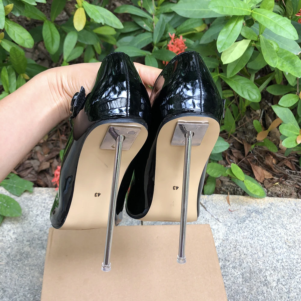 Glamour cuir verni noir talons - Crossfit Event avis et prix