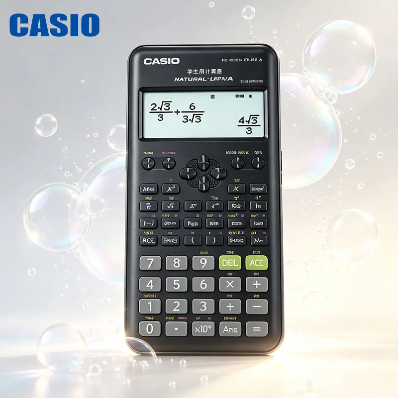Casio 82ES-PLSA/DH-12/FX-991CN CW Compact and Portable Body, Scientific Computer, Wear-Resistant Shell, Field Business