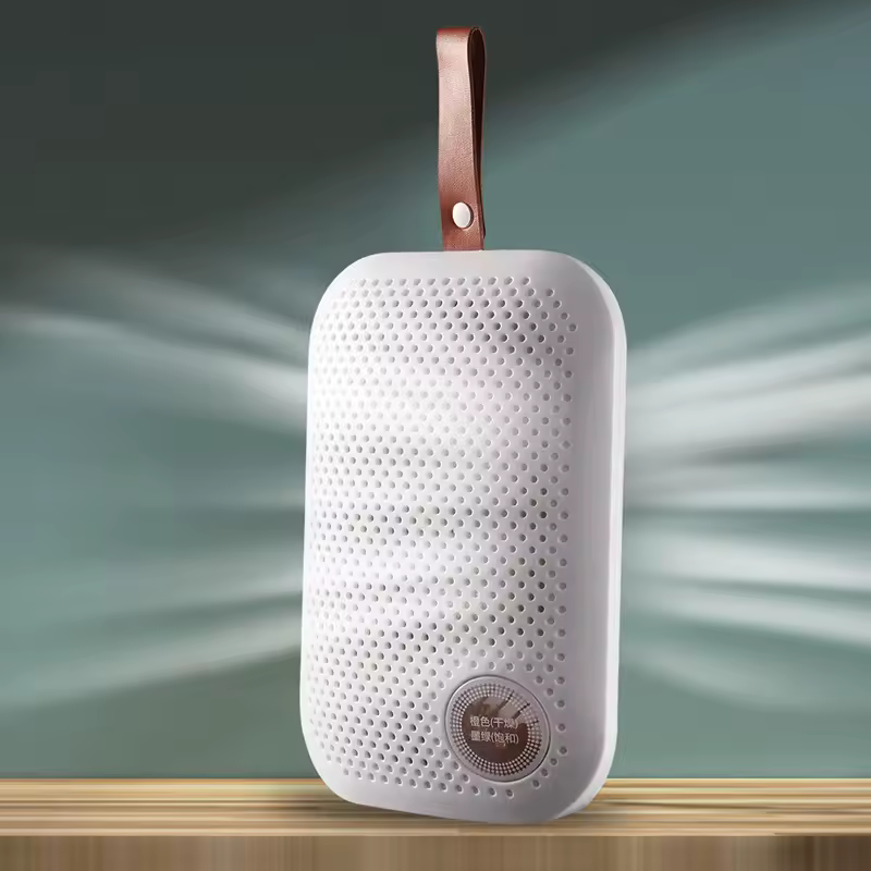 휴대용 제습기 백색 디자인