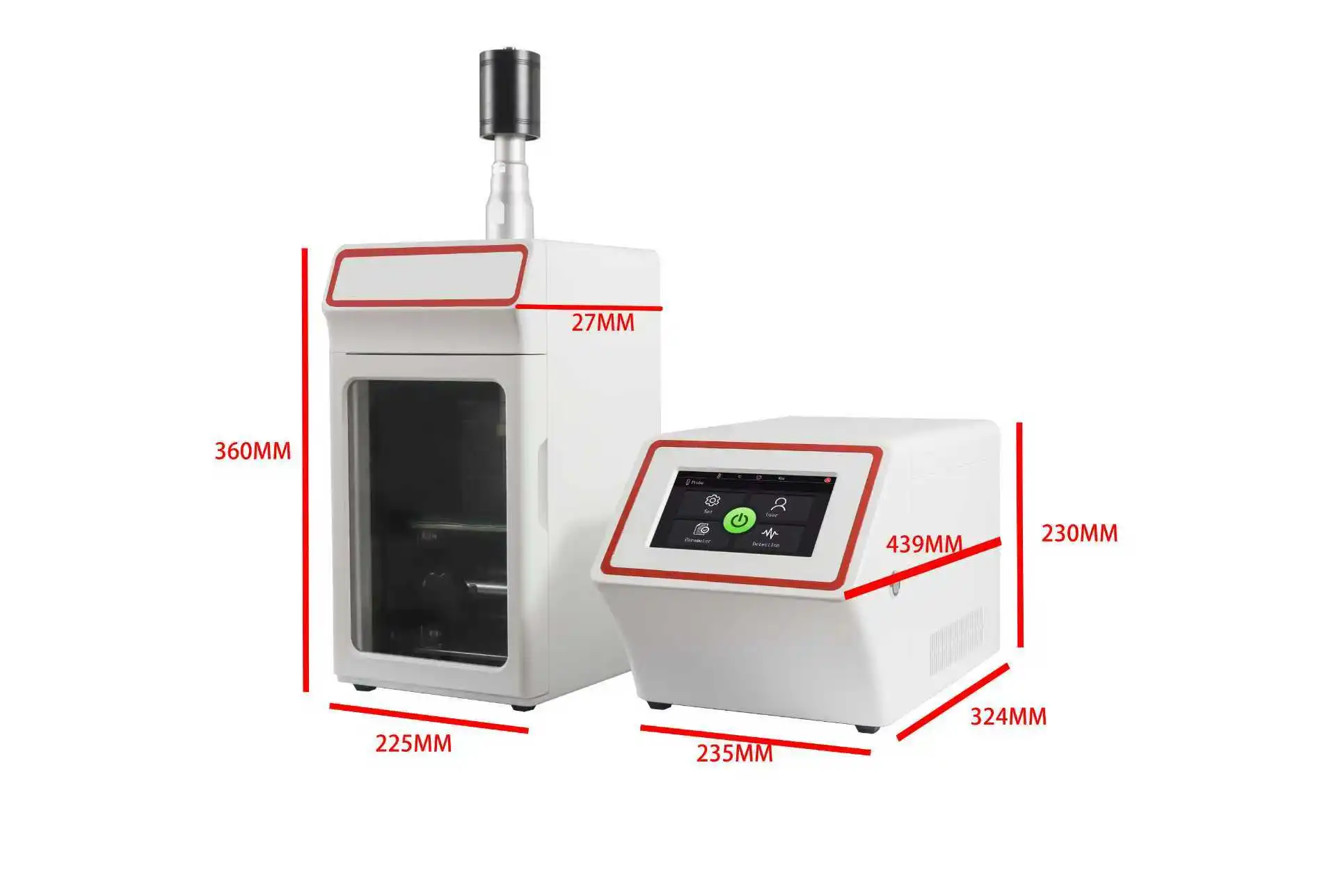 3000W Ultrasonic Cell Homogenizer Multi-Sample Processing with Adjustable Horn Homogenizing Function​ Disperser Extractor