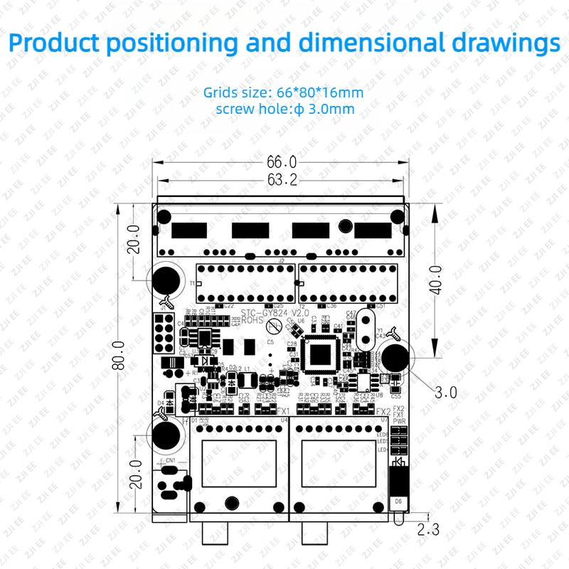 LX-SW0402C Grade Mining Intrinsically Safe 100M 2 Optical 4 Electrical Fiber Transceiver Main Board Monitoring Series Switch