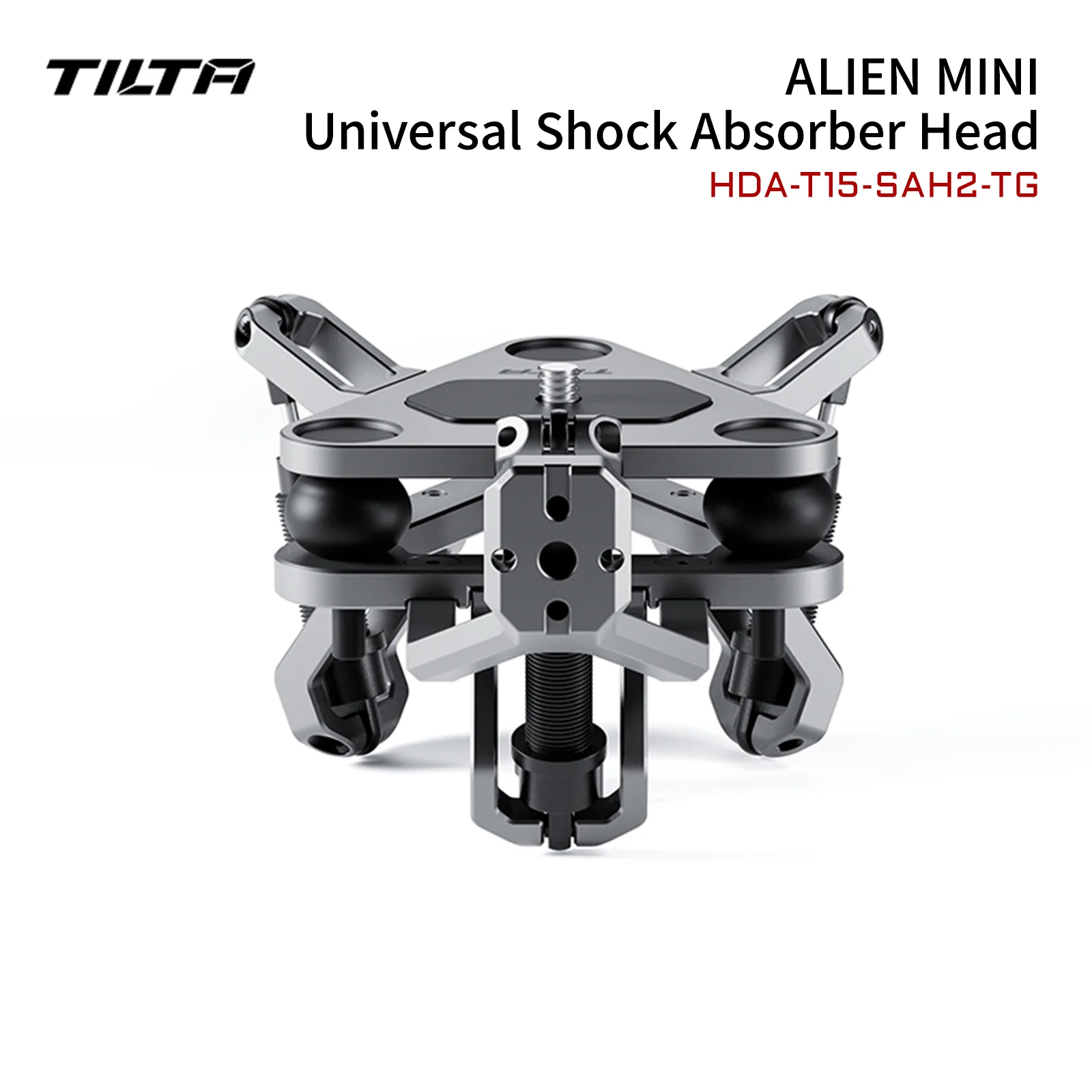 TILTA HDA-T15 Hydra Alien Mini Schokdemperarm Auto-opnames E-zuignap voor DJI Osmo Pocket 4 Pocket 3 voor Insta360 X4