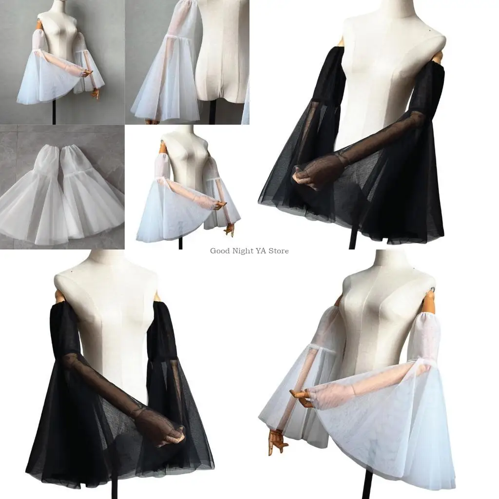 Găng tay cánh tay Lưới tay áo cánh tay Viêng cho các cuộc tụ họp của bữa tiệc Occaison chính thức