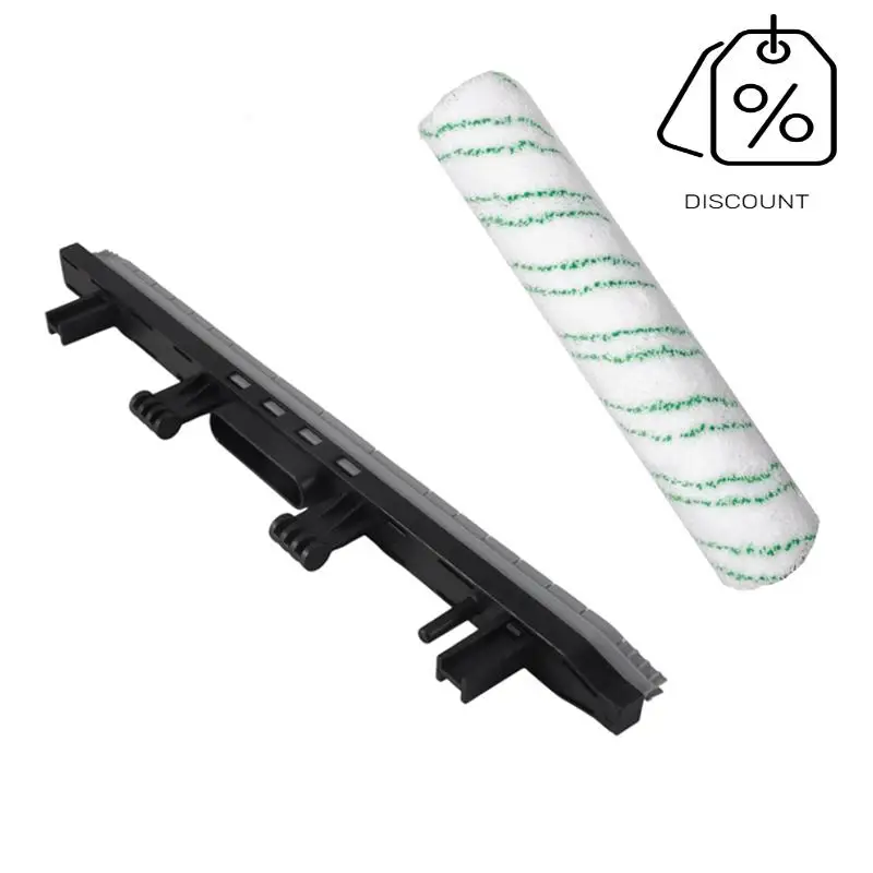 Floor Scrubber Roller Brush For KARCHER BR30/4C Absorbent Scraper Oil Resistant Straight Squeegee Absorbent Strip-Y48A