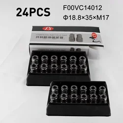 24pcs F00VC14012 Φ18.8×35×M17*0.75 Diesel Fuel Injector Nut for 0445110 Series Fuel Injector China Made New