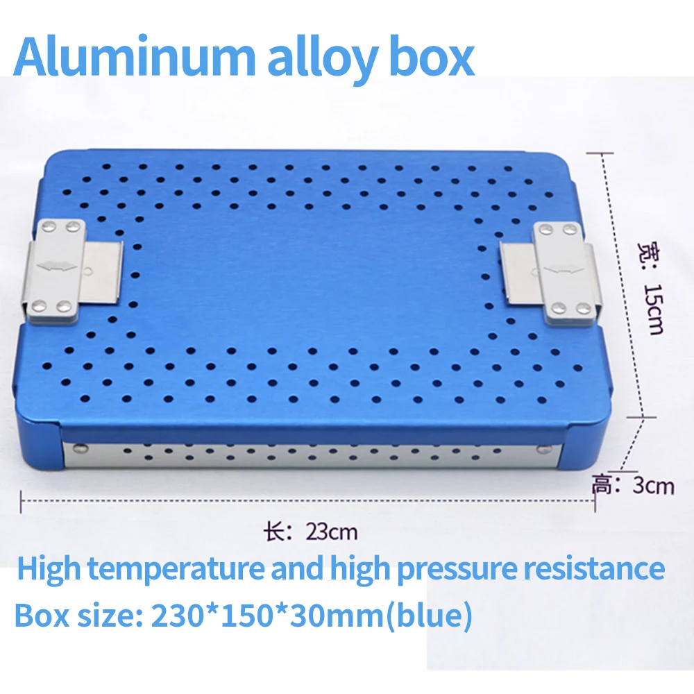 Sterilisatiebakje Chirurgische Autoclavable Chirurgie Siliconen Tandheelkunde Oogheelkundige Microchirurgische Instrumenten Desinfectiedoos