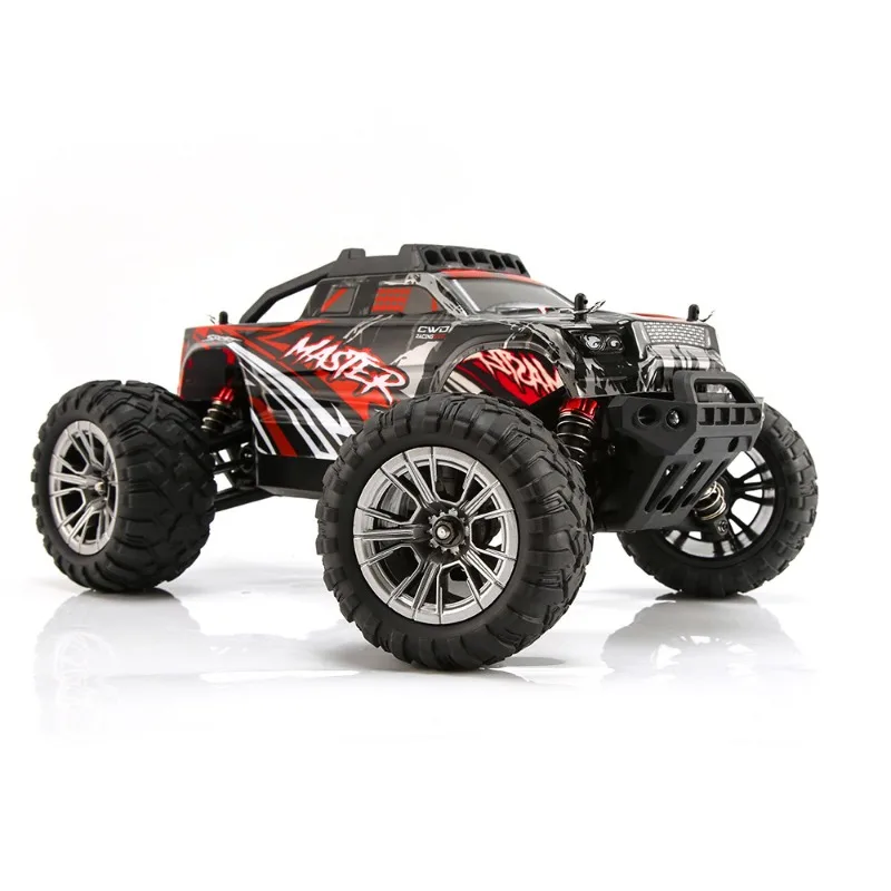 1:16 carros rc bigfoot 4wd de alta velocidade, carro de controle remoto 2.4g, carro de deriva rc off-road de escalada de 27cm, brinquedos infantis, presente engraçado kawaii